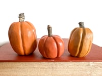 Image 2 of Wood Pumpkin Set 3