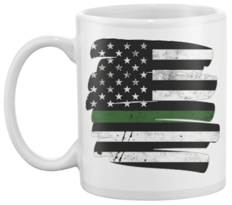 Image of SUPPORT THE MEAN GREEN ~ COFFEE MUG