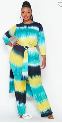 Image 2 of The Lovely Lady 2pc tunic pant set