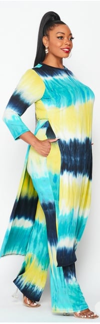 Image 3 of The Lovely Lady 2pc tunic pant set