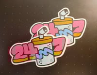 24/7 Sticker