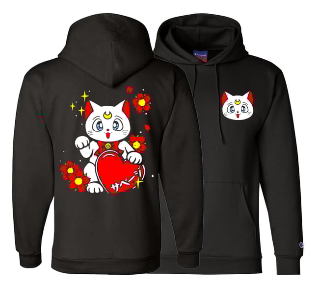 GTSVG X CHAMPION Maneki Artemis Hooded Pullover