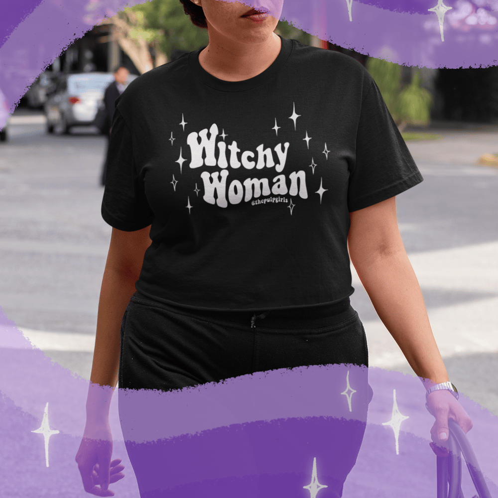 Image of WITCHY WOMAN CROP TEE