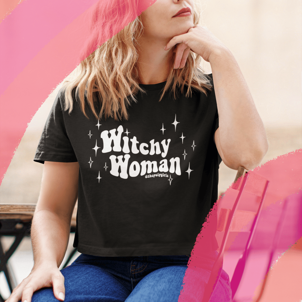 Image of WITCHY WOMAN CROP TEE