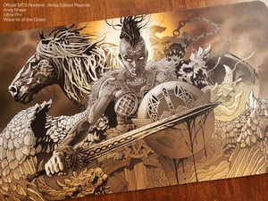 Image of Magic PLAYMAT- Reidane: Legendary God (signed) <font color="orange">LIMITED </font>