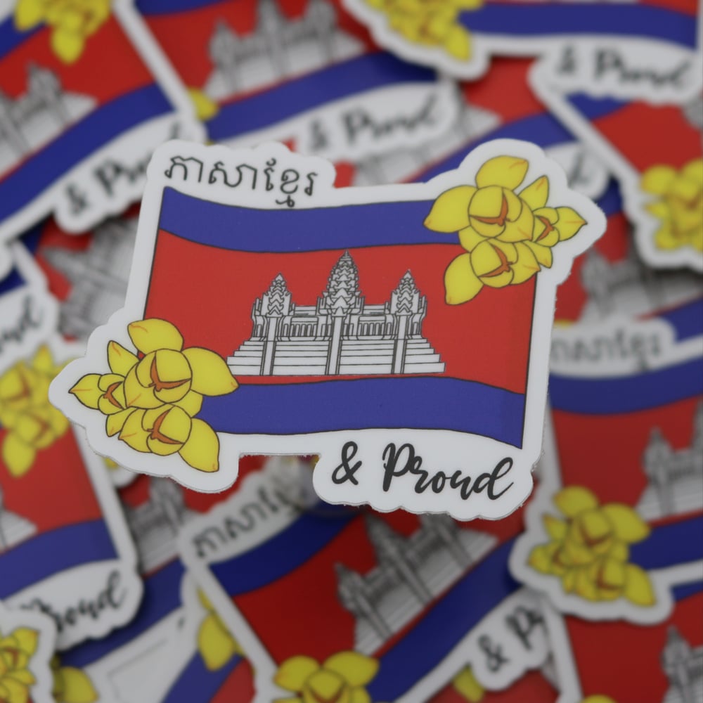 Image of Khmer and Proud Sticker
