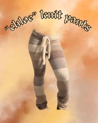 Image 1 of “chloe” knitted pants 