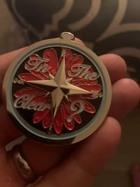 In the clear spinning moral compass pins 