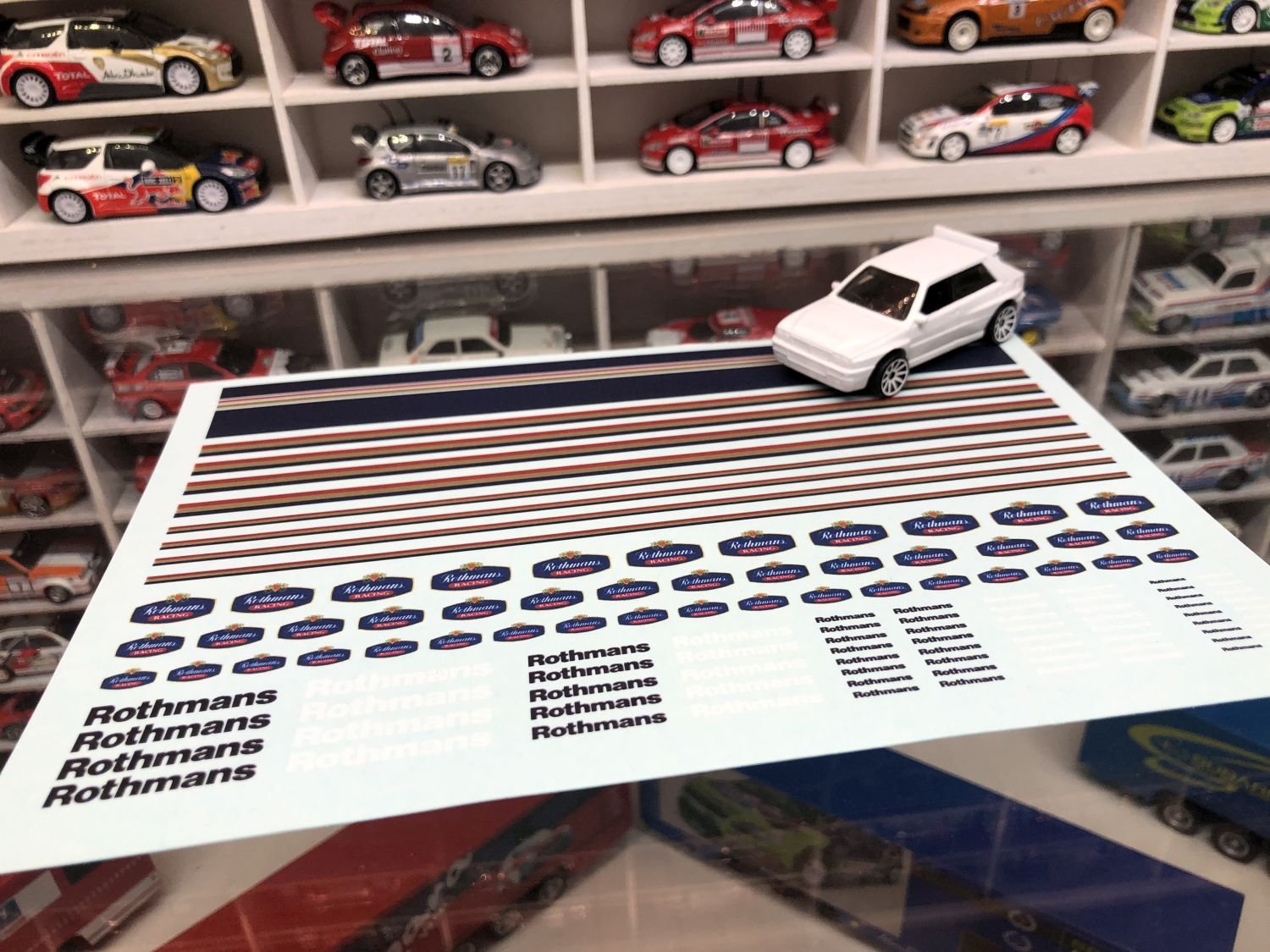 Huge Rothmans Decal Sheet 