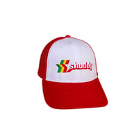 "SHODDY STARS" Red trucker cap