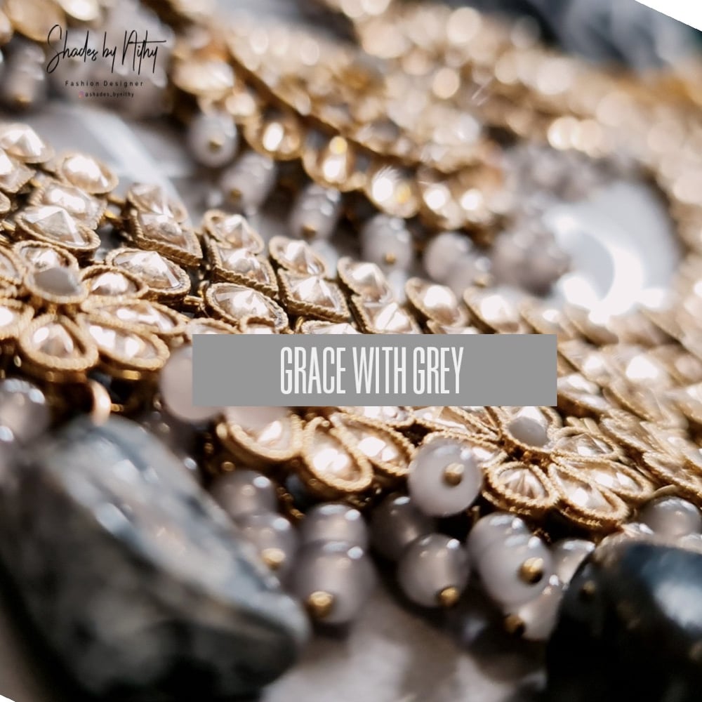 Image of GRACE WITH GREY STONES 