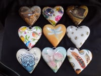 Image 1 of Variety of Decoupage Hearts