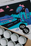 Limited Edition 'Desert Diner' A3 Print