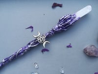 Image 1 of Selenite crystal wand