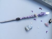 Image 2 of Selenite crystal wand