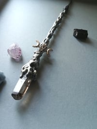 Image 1 of Smoky Quartz crystal wand