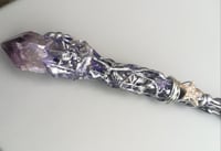 Image 2 of Amethyst crystal wand