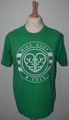 Mind, Body & Sole Logo T-Shirt  GREEN/WHITE
