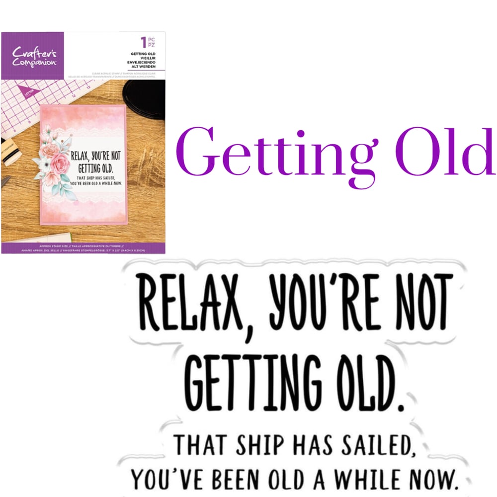 Image of Crafter's Companion Clear Acrylic Quirky Stamps