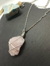 Image 2 of Rose Quartz crystal pendant