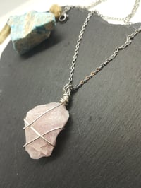 Image 3 of Rose Quartz crystal pendant