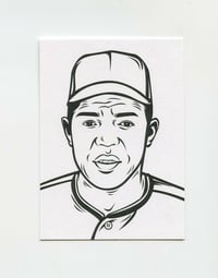 Image 2 of 27 COLOR YOUR OWN BASEBALL ART CARDS COMPLETE SET