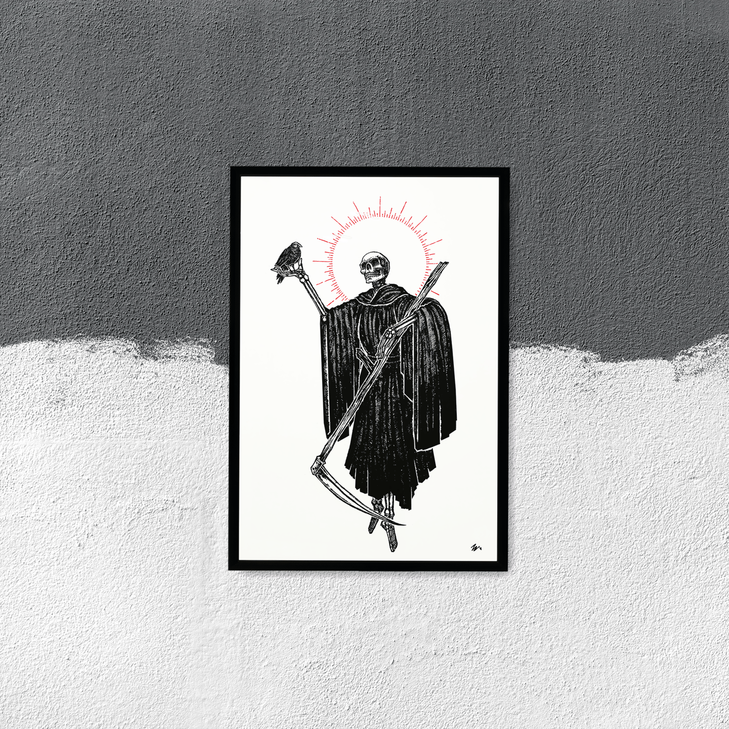 Image of "The Reaper" 13"x19" Luster Art Print