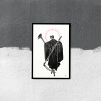 Image 1 of "The Reaper" 13"x19" Luster Art Print