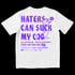 Love Your Haters White Tee Image 2