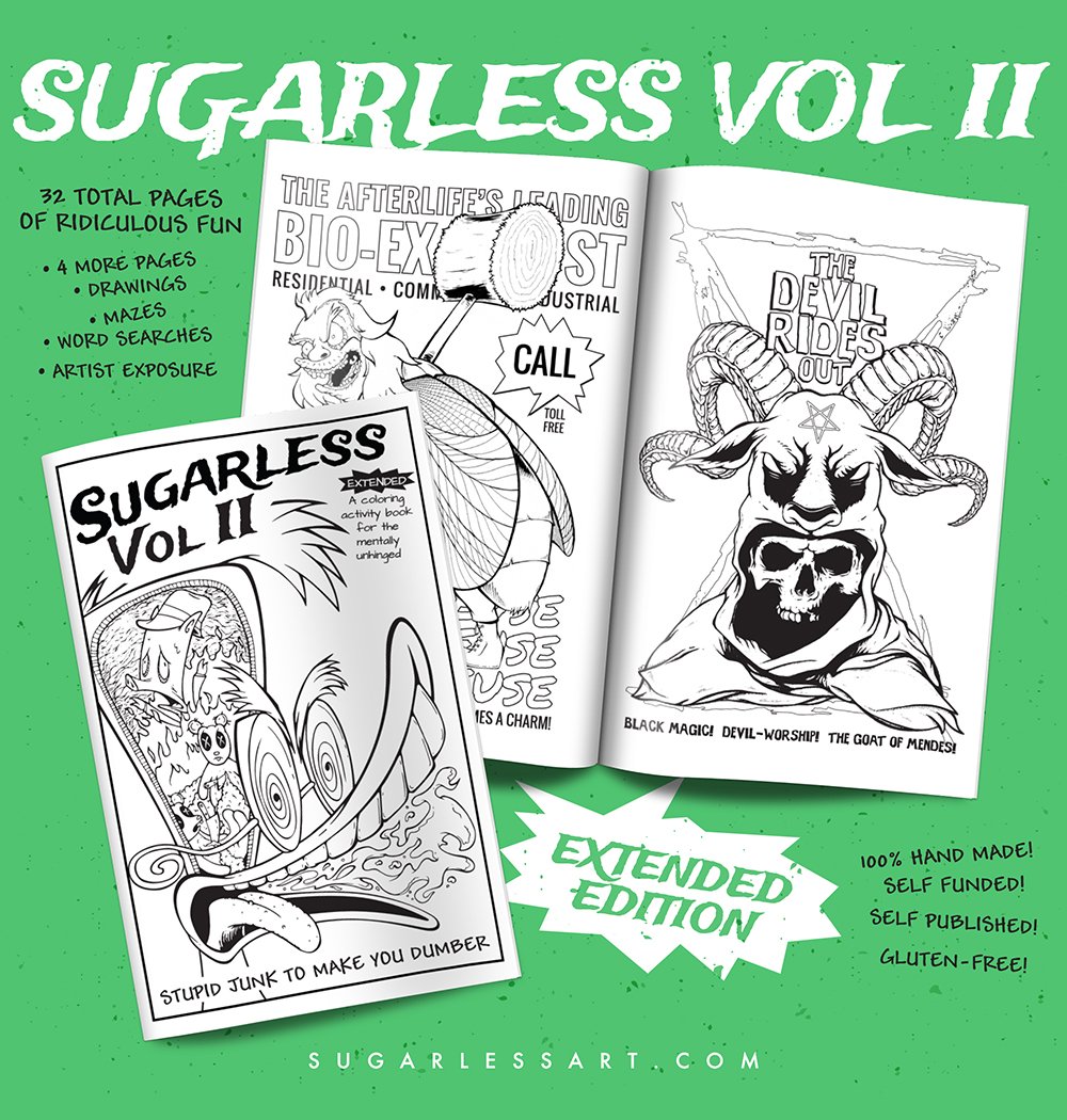 Suagrless Vol 1: Morbid Curiosities & Activities to Slush Your Brain Juice