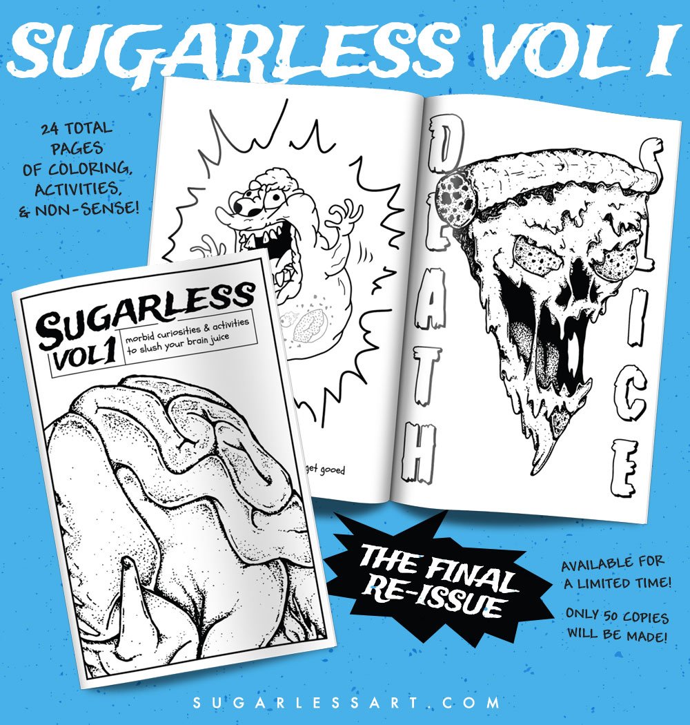 Sugarless Vol 2 Zine