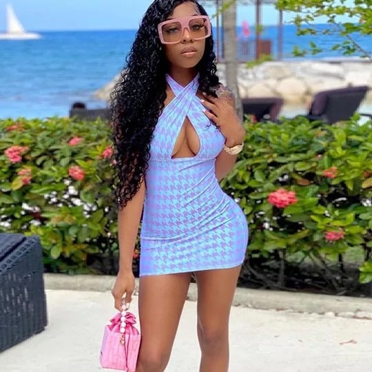 Image of Purple Reign Dress  ☔️   