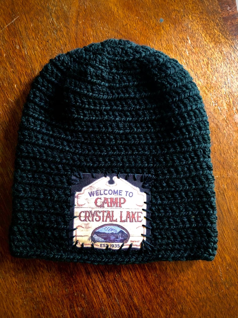 Image of Camp Crystal Lake Oversized Beanie