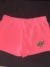 Image 1 of Women Pink “YBA” shorts