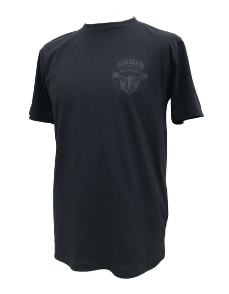 Image of Raceface T-shirt - Black on Black - XL ONLY