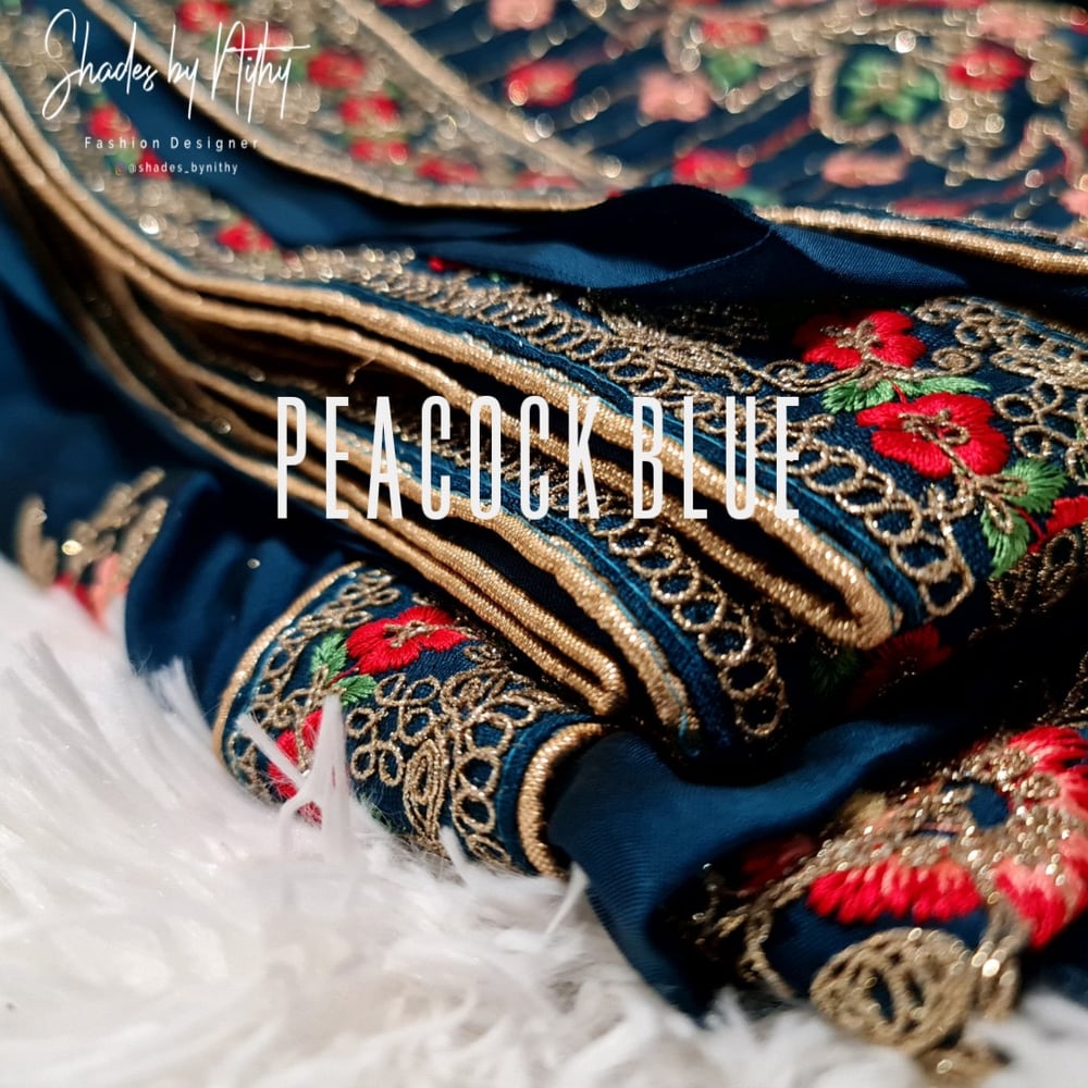 Image of PEACOCK BLUE