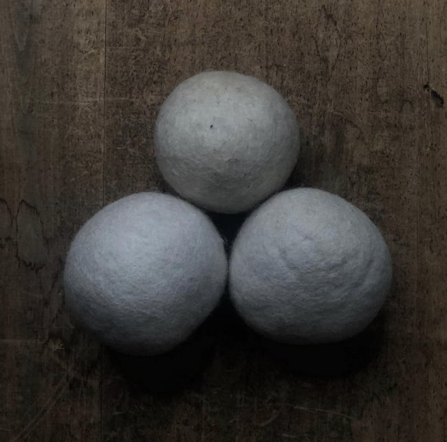 Wool Dryer Balls - 3 Pack