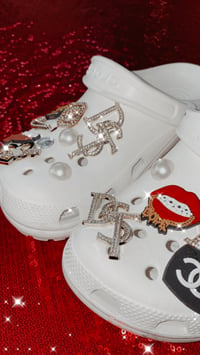 Image 3 of Blinged DST Croc Chaarm