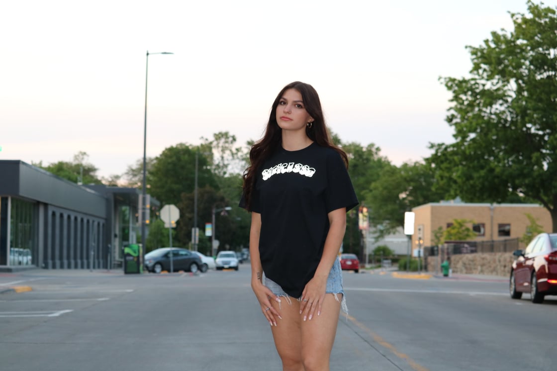 Image of “I know they see me” reflexive tee