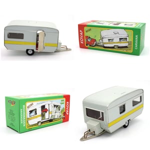 Image of Tin toy caravan