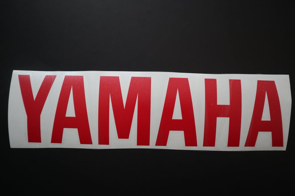 Image of Yamaha Bellypan Decals 