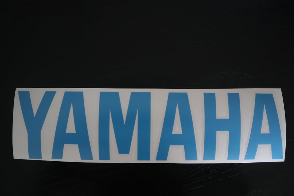Image of Yamaha Bellypan Decals 