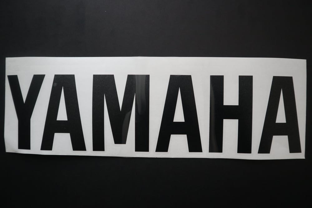 Image of Yamaha Bellypan Decals 