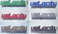 Velocity Racing Sticker 