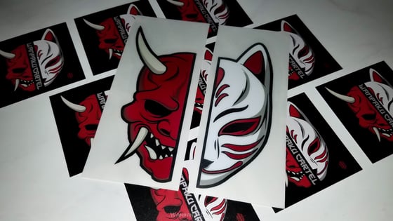 Image of Traditional Mask Decals