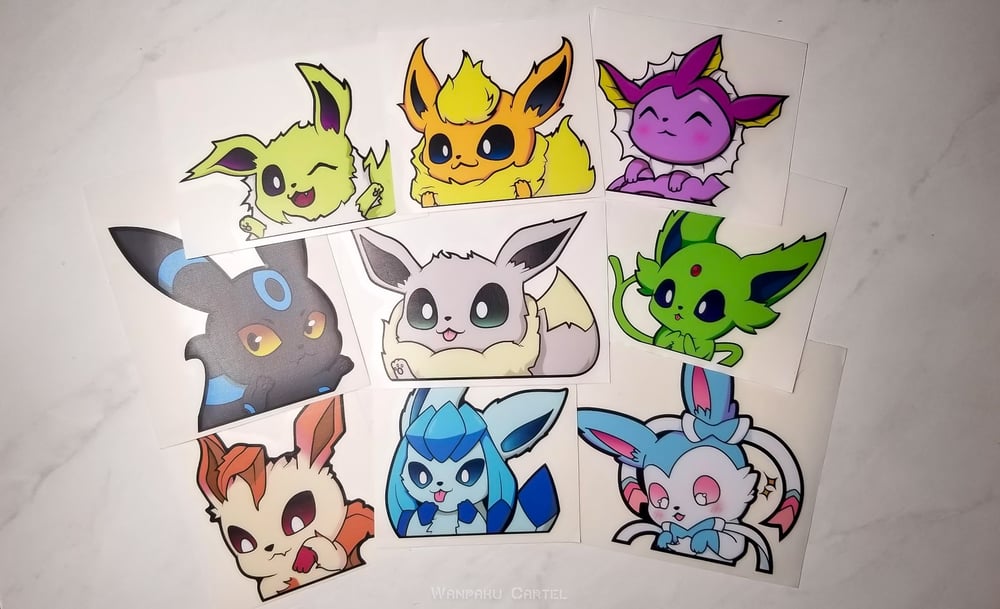 Shiny Eeveelutions  Wanpaku.Cartel [ワンパク]