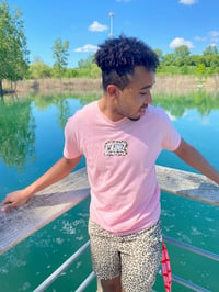 Image 4 of Cauhz™️ Leopard Print Pink Tee