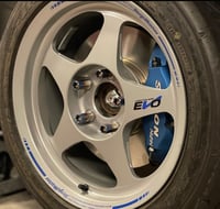 Image 2 of Chasing JS Titanium Open End Extented Lug Nuts (M12)