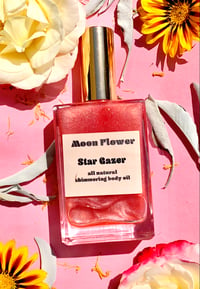 Image 1 of Star Gazer Shimmering Mica Body Oil with Tuberose and Rosehip