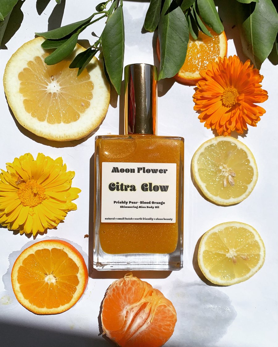 Image of Citra Glow Shimmering  Body Oil with California Blossoms